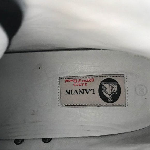 Lanvin high top sneakers woman’s size 10 - Picture 5 of 5